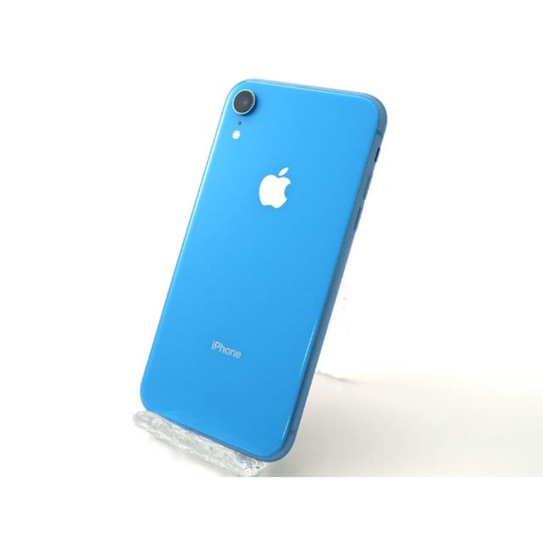 SIMロック解除済み iPhoneXR 64GB Bランク 本体【ReYuuストア（リユーストア）】 ブルー 4