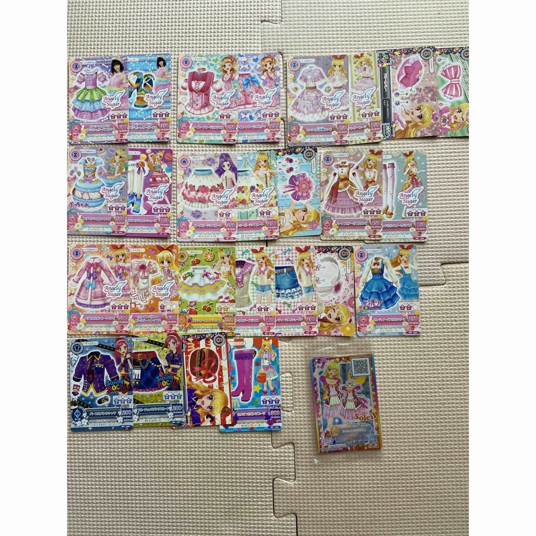 初期アイカツカード エンジェリーシュガー プレミアムレアドレス 初期アイカツカード エンジェリーシュガー プレミアムレアドレス