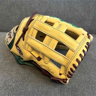 ローリングス(Rawlings)のローリングス　外野手　グローブ　キャメル　グリーン(グローブ)