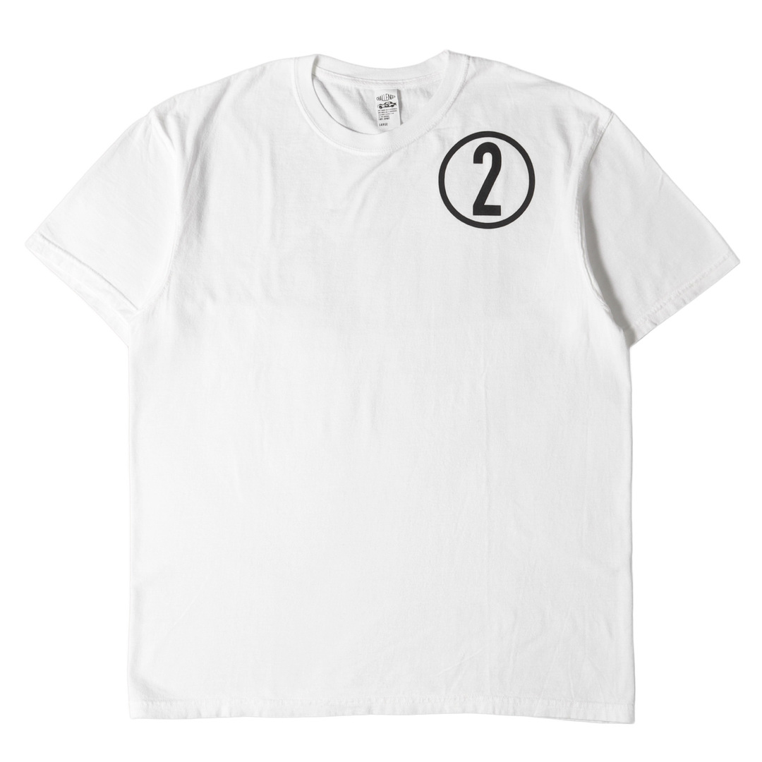 CHALLENGER チャレンジャー Tシャツ サイズ:L 21AW ブランドロゴ クルーネック Tシャツ WE ARE No.2 TEE ホワイト 白 トップス カットソー 半袖 【メンズ】【美品】