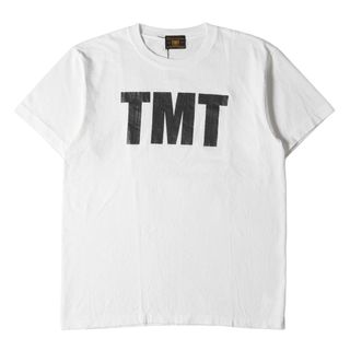 ティーエムティー(TMT)のTMT ティーエムティー Tシャツ サイズ:M 22AW ブランドロゴ ヘビーウェイト クルーネック Tシャツ HEAVY JERSEY S/SL TEE ホワイト トップス カットソー 半袖 【メンズ】(Tシャツ/カットソー(半袖/袖なし))