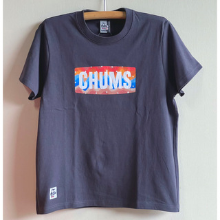チャムス(CHUMS)の新品　CHUMS Star and Stripes Tシャツ　レディース　c(Tシャツ(半袖/袖なし))