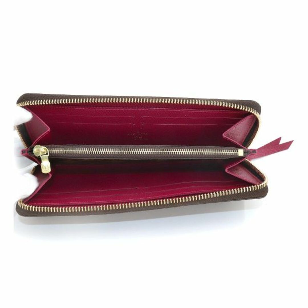 未使用 展示品 ルイ ヴィトン LOUIS VUITTON モノグラム ポルトフォイユ クレマンス 長財布 フューシャ M60742 VLP 90196232