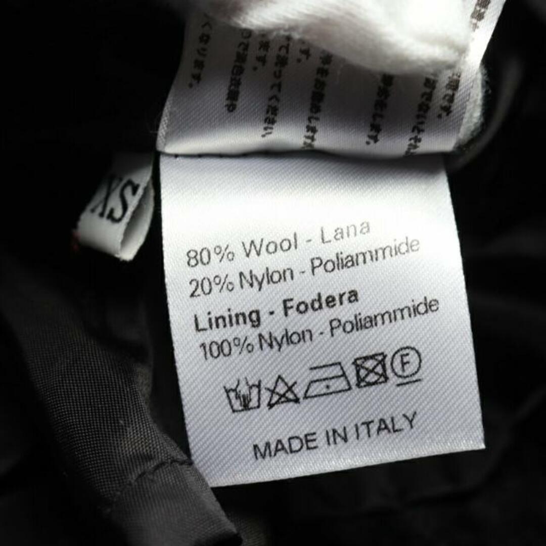 BARK(バーク)の ニットコート ダッフルコート ウール ブラック メンズのジャケット/アウター(ダッフルコート)の商品写真
