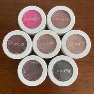 カラーポップ(colourpop)のcolourpop カラーポップ アイシャドウ 7点　スーパーショックシャドウ(アイシャドウ)