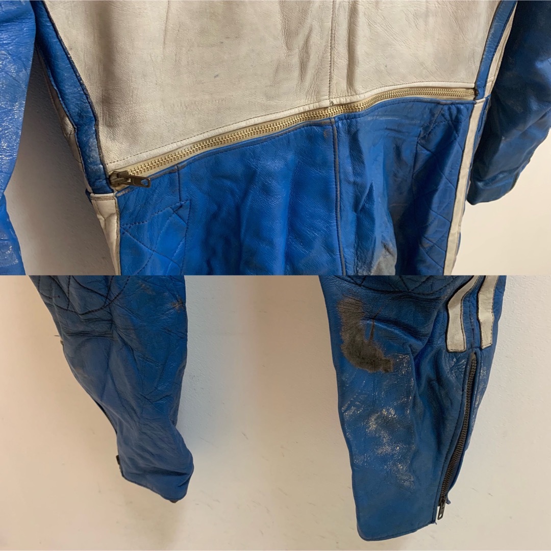 VOGUESPORT VINTAGE FRANCE製 レザーレーシングスーツ