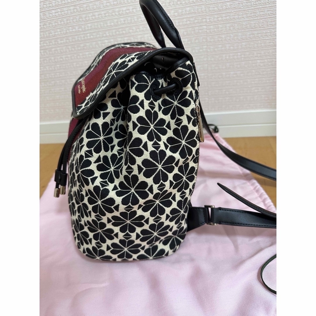 kate spade NEW YORK スペードフラワー　ジャガードバッグパック