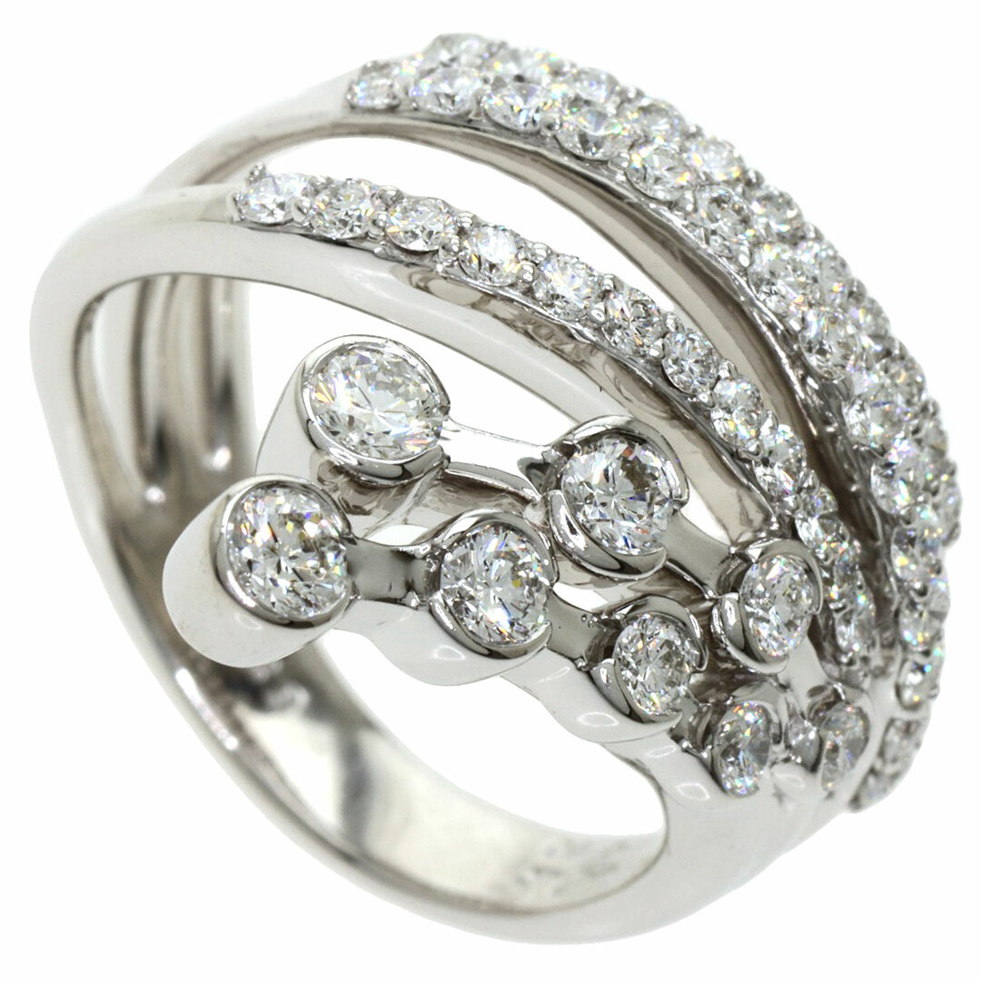 Jeunet ダイヤモンド リング・指輪 K18WG レディース レディースのアクセサリー(リング(指輪))の商品写真