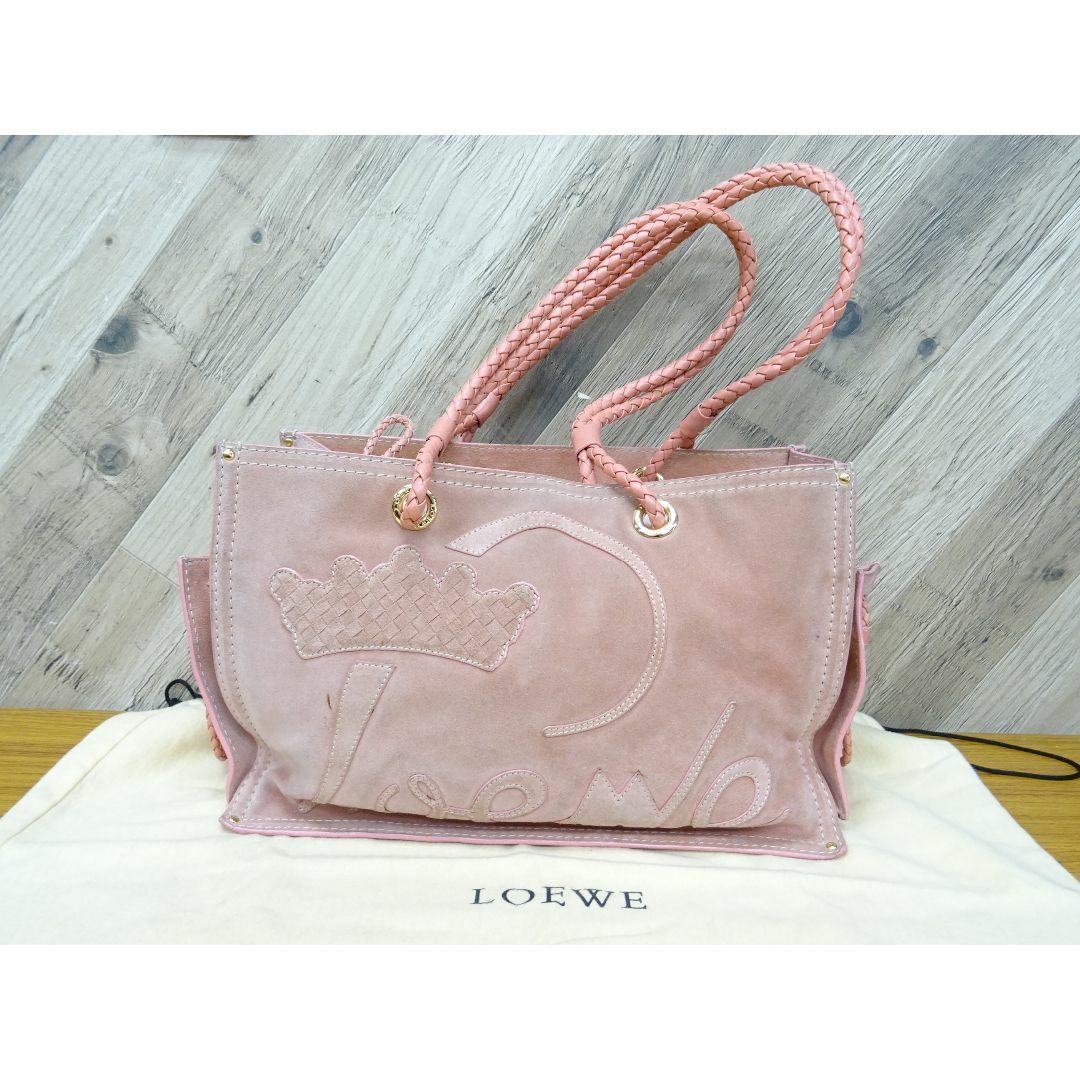 LOEWE(ロエベ)のM広003 / LOEWE トートバッグ ショルダーバッグ スエード レザー  レディースのバッグ(トートバッグ)の商品写真