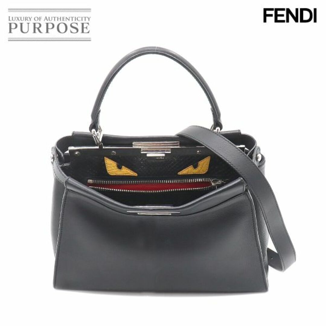 [本物]FENDI フェンディ ハンドバッグ ショルダーバッグ モンスター