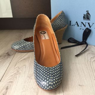 ランバン(LANVIN)のLANVIN ウエッジヒールパンプス(ハイヒール/パンプス)