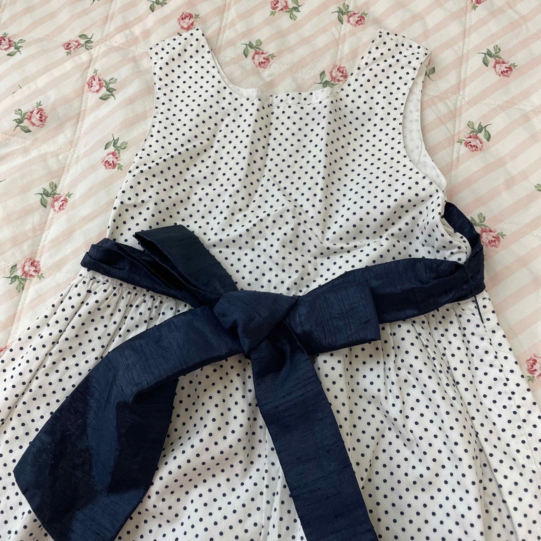 POLO RALPH LAUREN(ポロラルフローレン)のラルフローレン　120 ドットワンピース キッズ/ベビー/マタニティのキッズ服女の子用(90cm~)(ワンピース)の商品写真