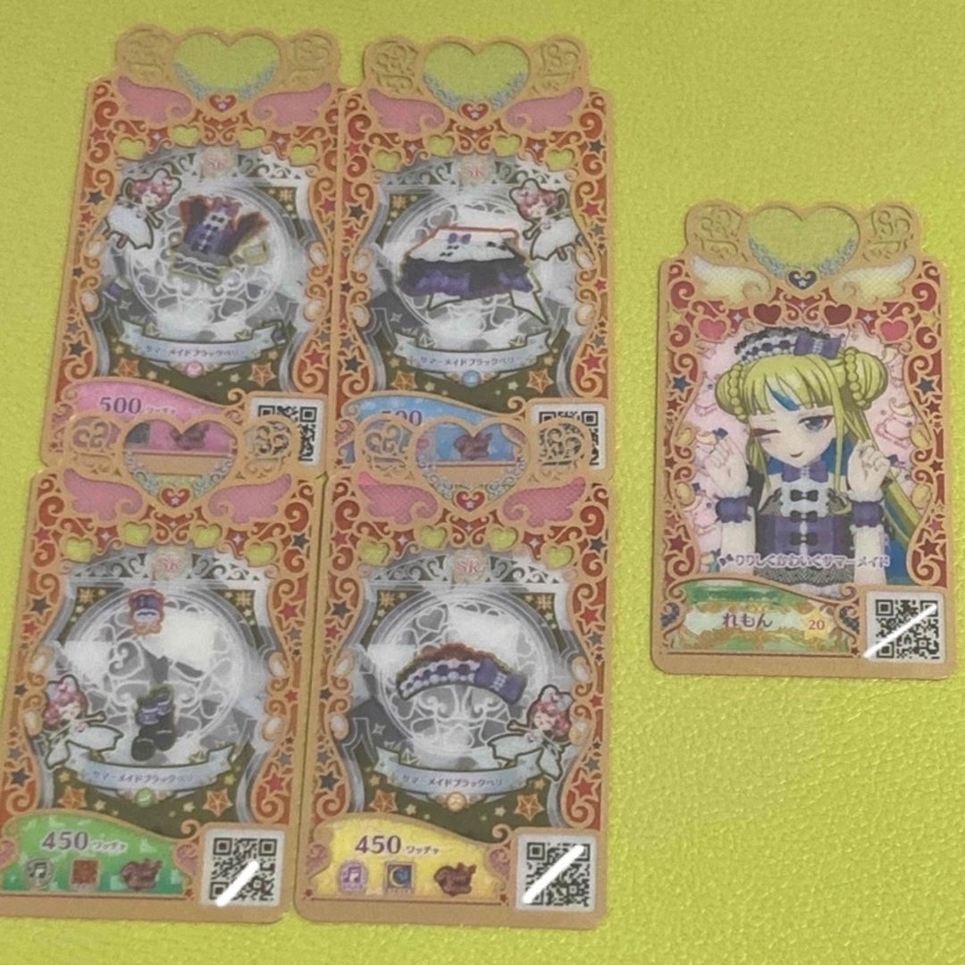 T-ARTS(タカラトミーアーツ)のプリマジ サマーメイドブラックベリー エンタメ/ホビーのアニメグッズ(カード)の商品写真