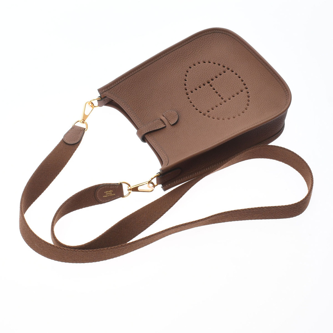 新品 エルメス HERMES レディース ショルダーバッグ カカオ /ゴールド金具 トリヨンモーリス 3