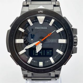 カシオ(CASIO)のCASIO PROTREK MANASLU PRX-8000YT-1JF チタン(腕時計(アナログ))