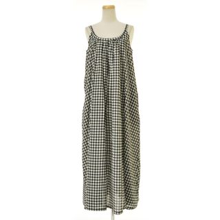 【RHCRonHerman】23SSGingham Gather Dress(ロングワンピース/マキシワンピース)