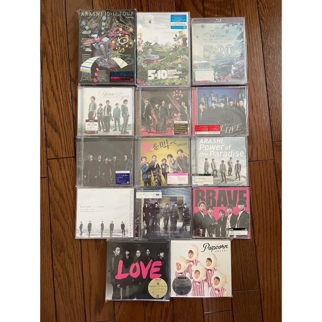 嵐　ARASHI CD アルバム　LIVE DVD Blu-ray | フリマアプリ ラクマ