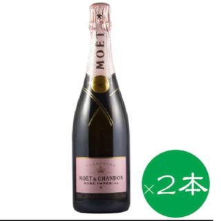 モエエシャンドン(MOËT & CHANDON)のMOET＆CHANDON ROSE モエシャンドンロゼ750ml 2本(シャンパン/スパークリングワイン)