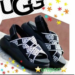 アグ(UGG)のUGG　厚底サンダルW LA CLOUD SANDAL(サンダル)