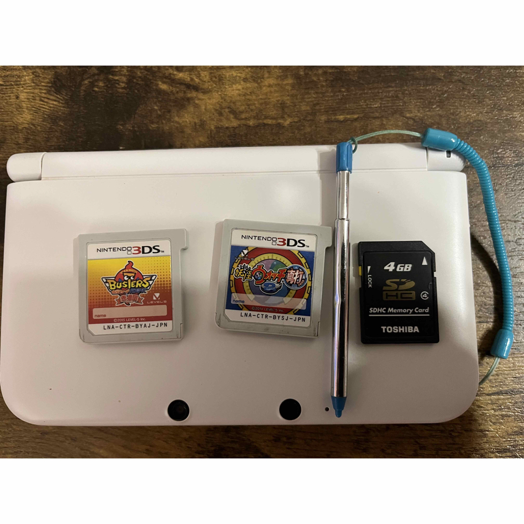 ニンテンドー3DS LL ホワイト 妖怪ウォッチ2本セット tic-guinee.net