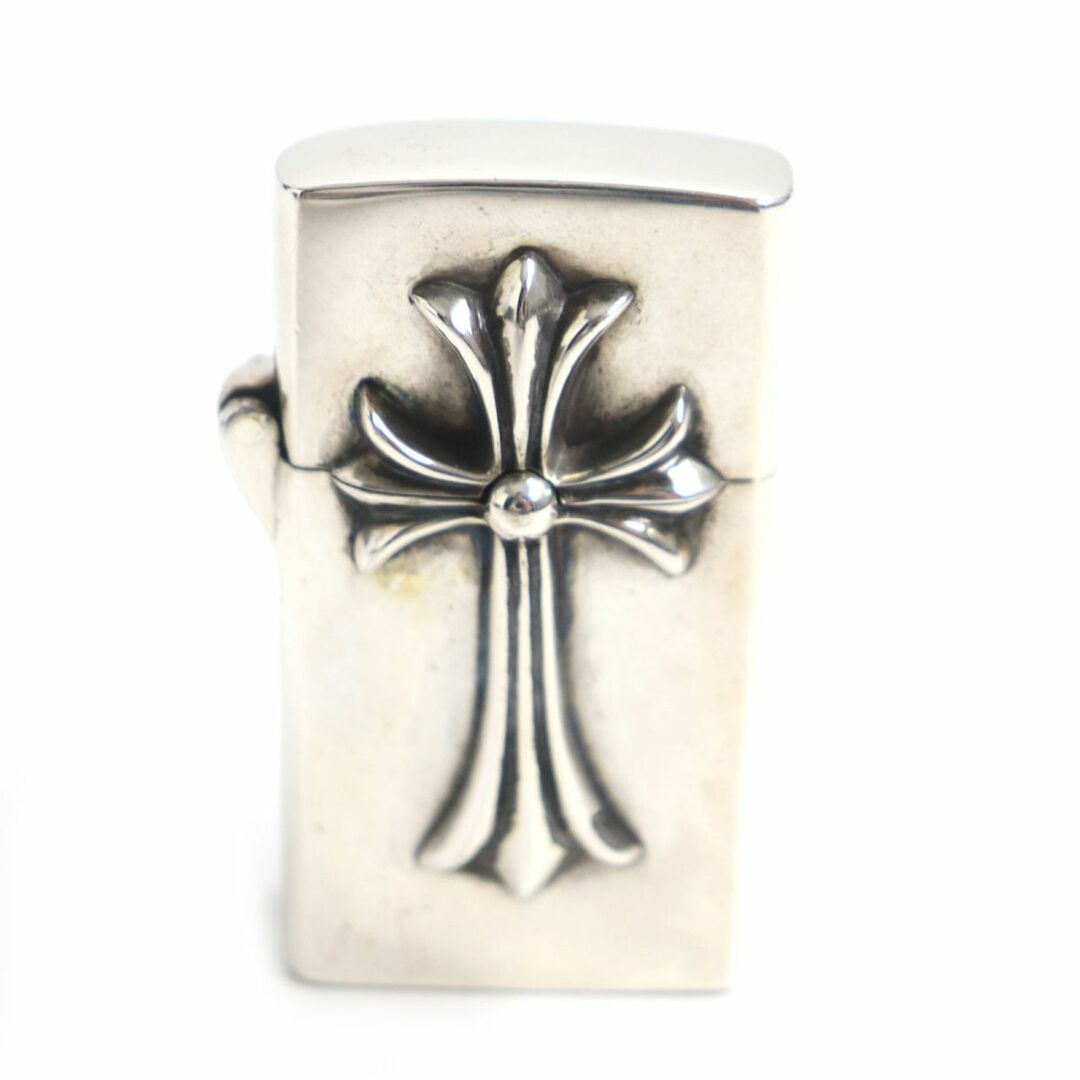 極美品▽CHROME HEARTS クロムハーツ CHクロスタイニー ダブルクロス