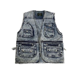 アイスウォッシュ old denim best(ベスト)