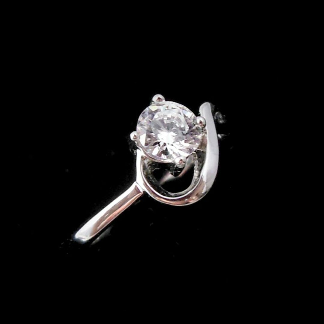 14金ゴールドフィルド 高品質czダイヤモンド シンプルリング NX 13号 レディースのアクセサリー(リング(指輪))の商品写真