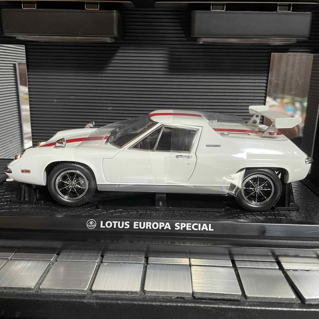 激レア！絶版未展示品 京商1/18ロータスヨーロッパスペシャル サーキットの狼