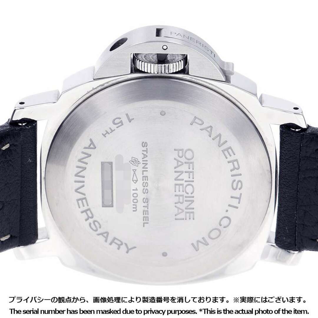 パネライ ルミノール アッチャイオ PAM00634 PANERAI 腕時計 黒文字盤 15th アニバーサリー 世界限定500本