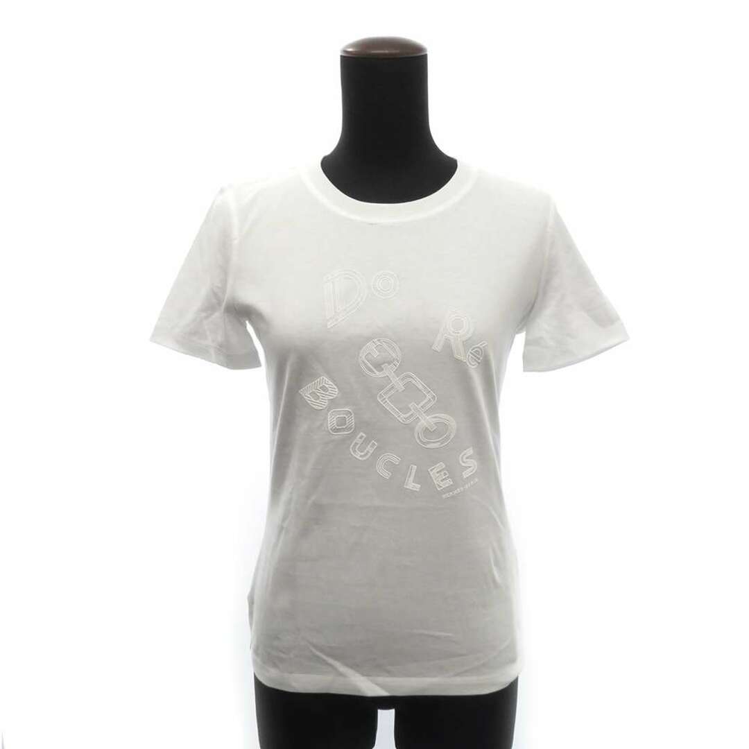 エルメス Tシャツ ド・レ・ブックル マイクロ コットン レディース