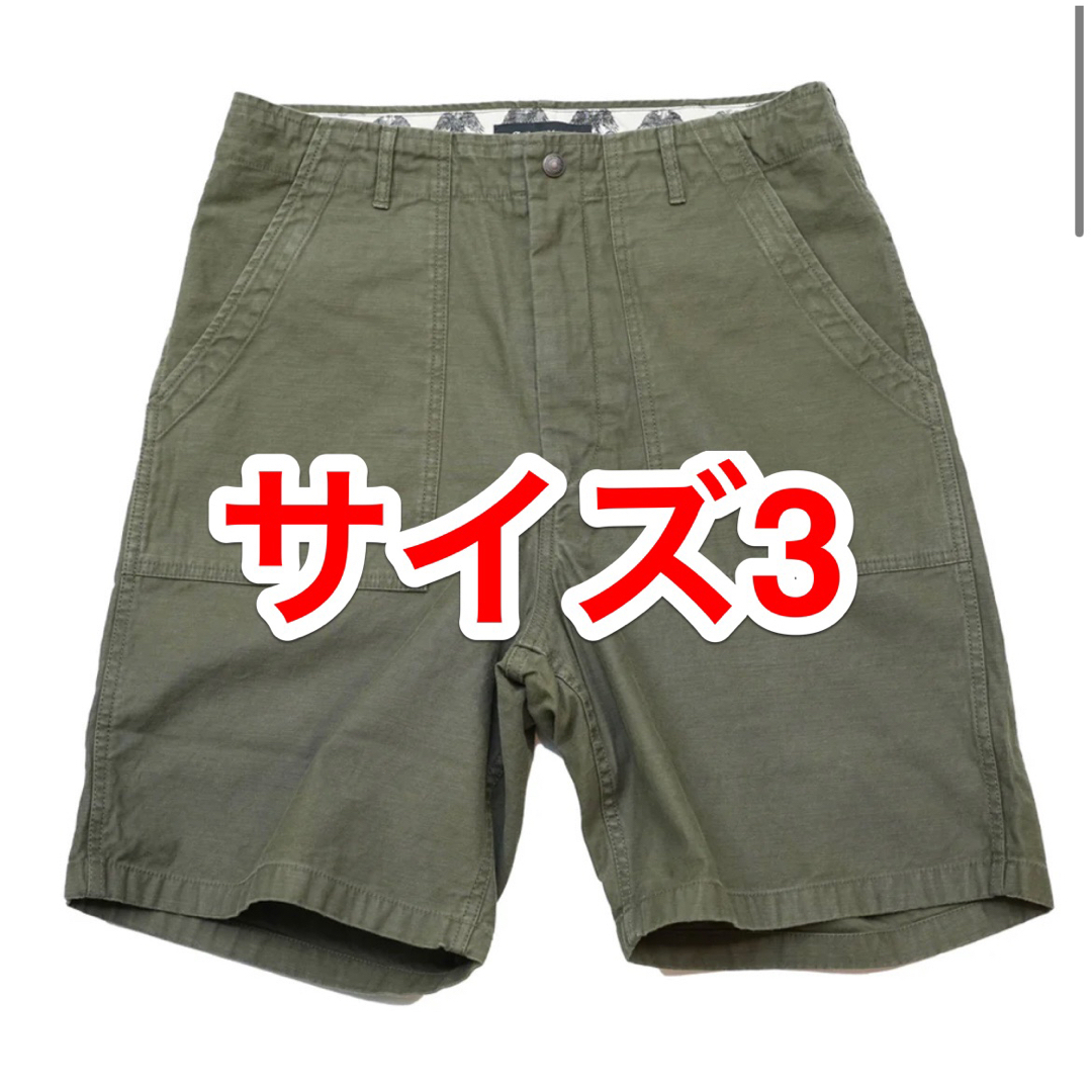 Subculture FATIGUE PANTS SHORTS / OLIVE - electrabd.com