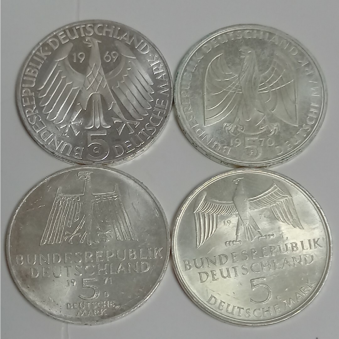 旧西ドイツ硬貨 5マルク
