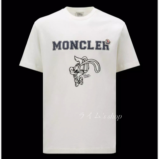 モンクレール(MONCLER)の【2023SS】MONCLER モンクレール×ディズニーTシャツ ホワイト (Tシャツ/カットソー(半袖/袖なし))
