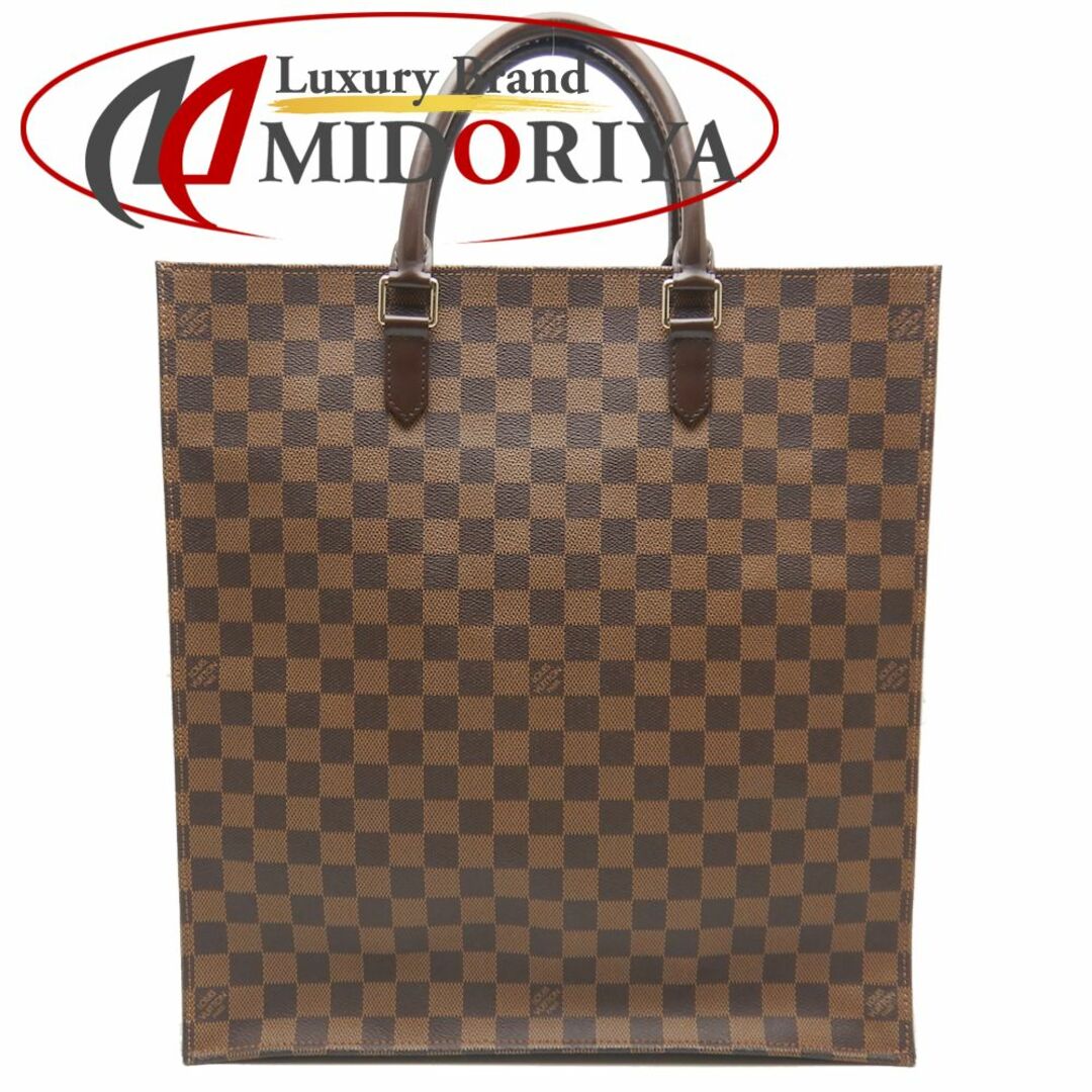 LOUIS VUITTON ルイヴィトン ダミエ サックプラ N51140 トートバッグ エベヌ/250815