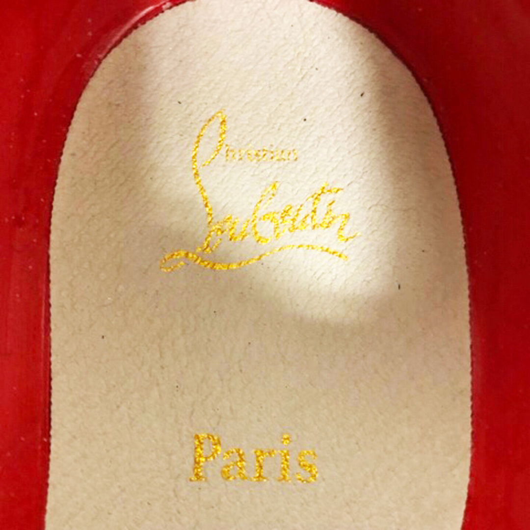 Christian Louboutin(クリスチャンルブタン)のクリスチャンルブタン1221060 スニーカー スエード スタッズ 38.5 紺 レディースの靴/シューズ(その他)の商品写真