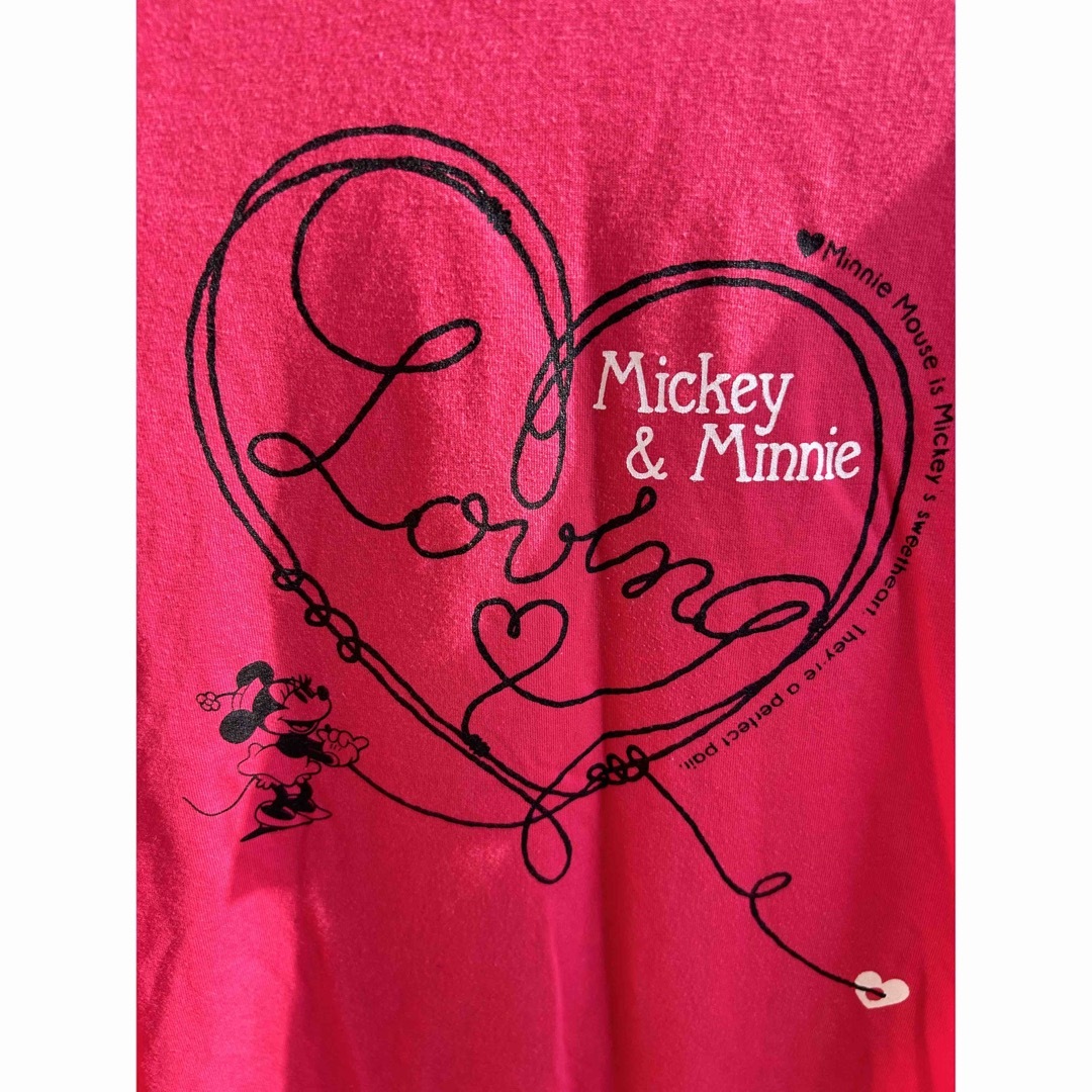 💗　ミッキー&ミニー　Ｔシャツ💗 レディースのトップス(Tシャツ(半袖/袖なし))の商品写真
