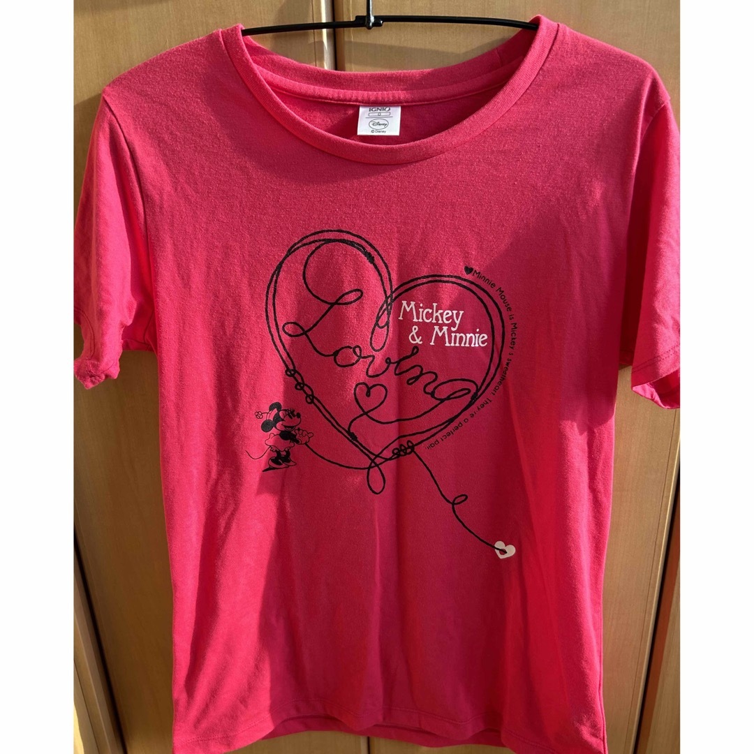 💗　ミッキー&ミニー　Ｔシャツ💗 レディースのトップス(Tシャツ(半袖/袖なし))の商品写真