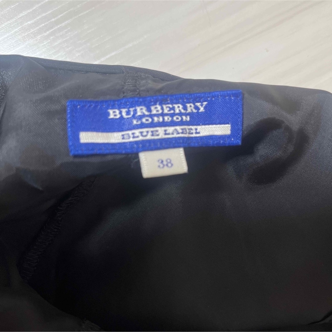 BURBERRY BLUE LABEL(バーバリーブルーレーベル)のバーバリーブルーレーベル♡プリーツワンピース レディースのワンピース(ミニワンピース)の商品写真