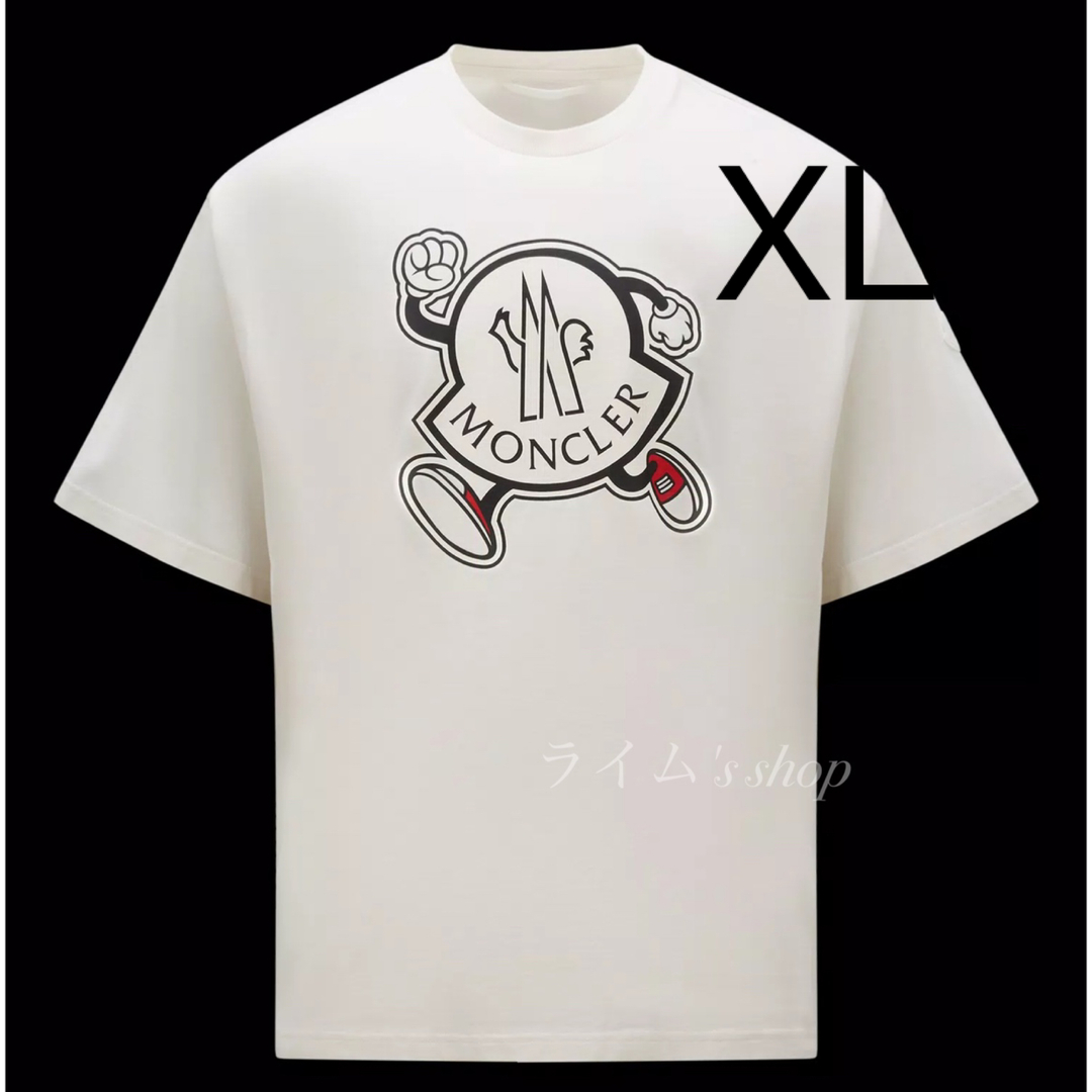 【2023SS】MONCLER モンクレールロゴ Tシャツ ホワイト