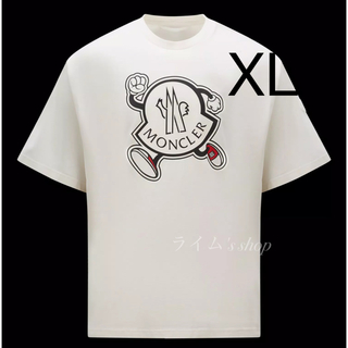 モンクレール(MONCLER)の【2023SS】MONCLER モンクレールロゴ Tシャツ ホワイト (Tシャツ/カットソー(半袖/袖なし))