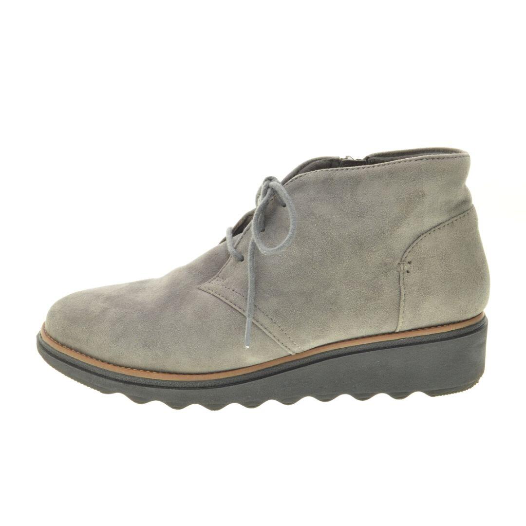 Clarks   CLARKS/クラークスサイドジップ スエード デザート