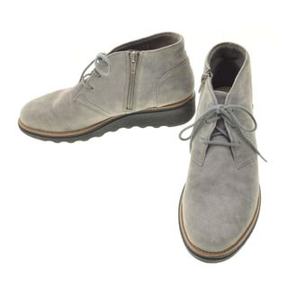 Clarks   CLARKS/クラークスサイドジップ スエード デザート