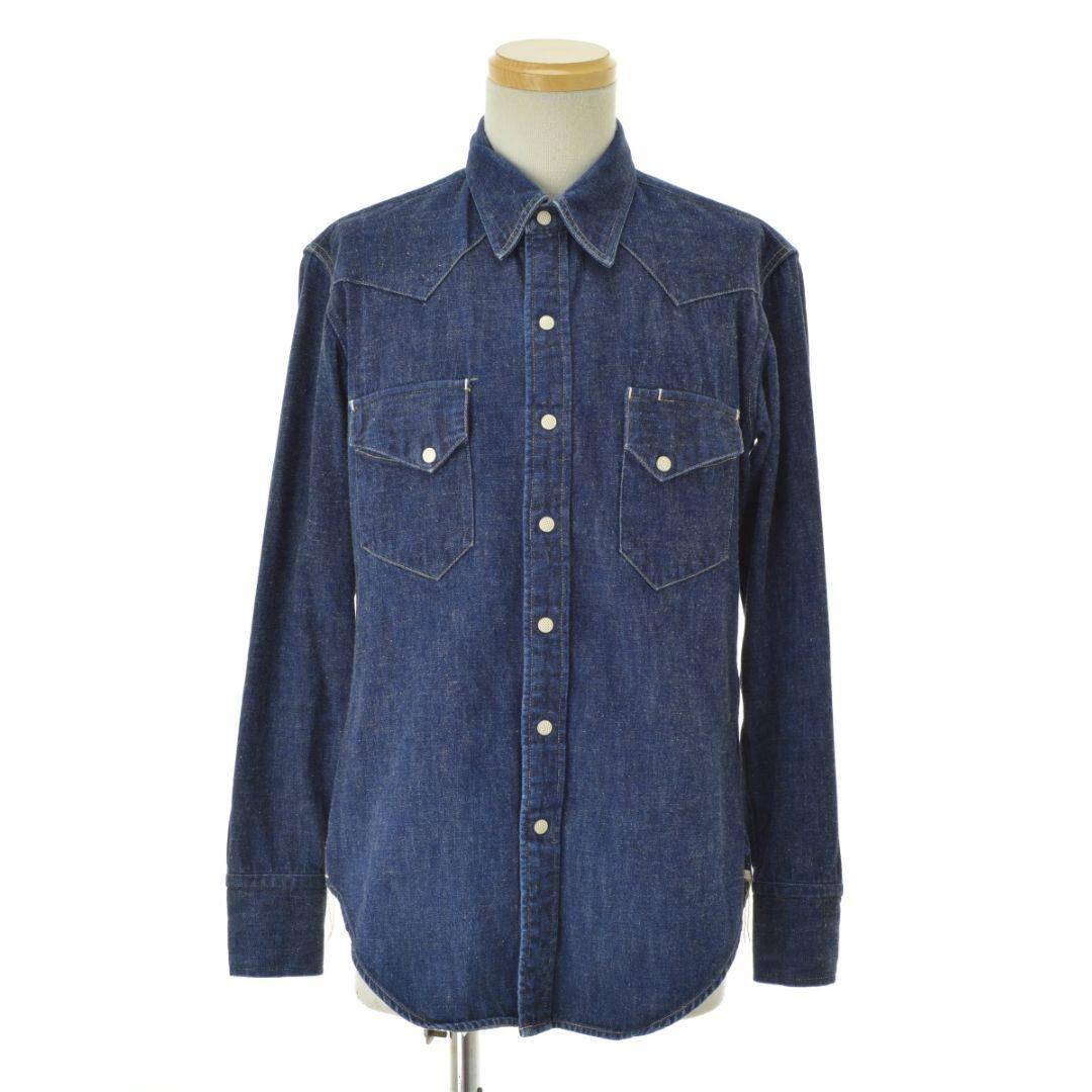 【BONCOURA】Western shirtdenim ウエスタンデニムシャツ