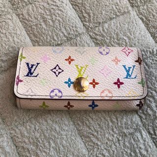 ルイヴィトン(LOUIS VUITTON)のルイヴィトン＊マルチカラー キーケース イニシャル入(キーケース)