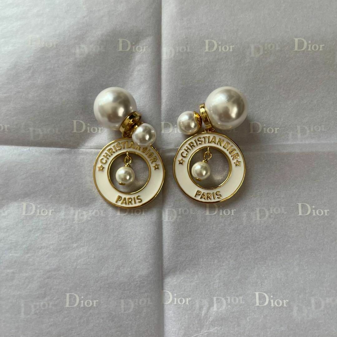 ★新品未使用★ Dior ディオール エレガント パールピアス