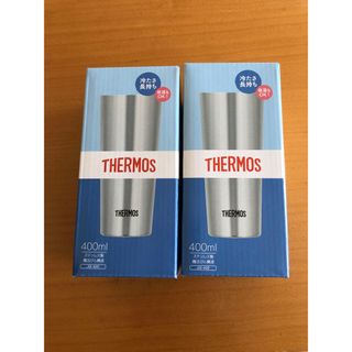 サーモス(THERMOS)の THERMOS 真空断熱タンブラー 400ml JDI-400 2個セット(タンブラー)