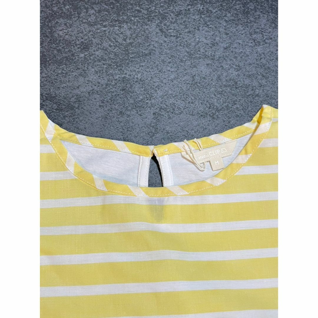 STUDIO CLIP(スタディオクリップ)のStudio Clip ボーダー 刺繡 レディースのトップス(Tシャツ(半袖/袖なし))の商品写真