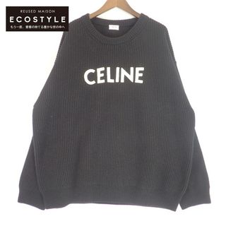 CELINE セリーヌ カシミヤニット グレー オーバーサイズ セーター 2 ...