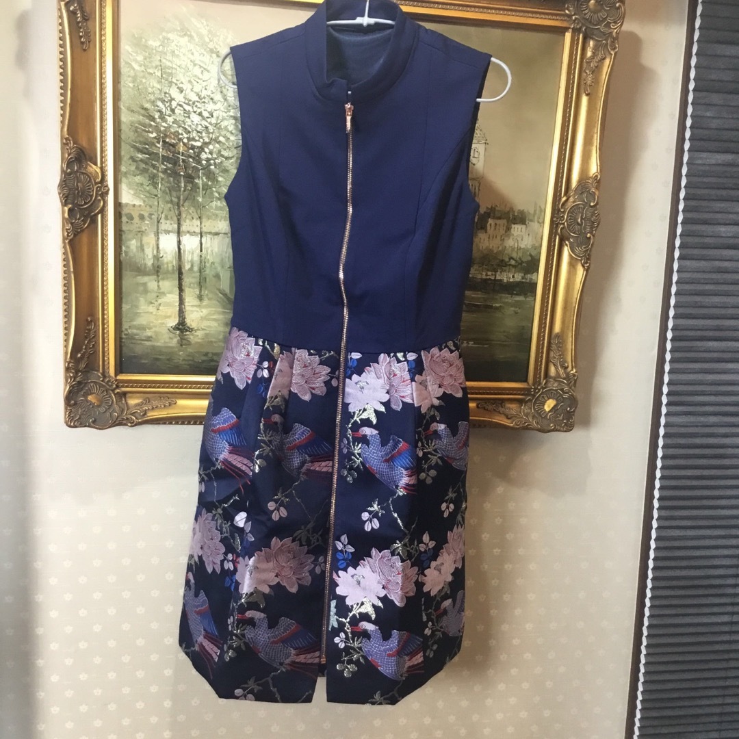 TED BAKER(テッドベイカー)の新品☆TED BAKER サイズ1 レディースのワンピース(ひざ丈ワンピース)の商品写真