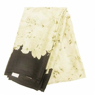 Agnona - 美品 アニオナ カシミヤ シルク 花柄 大判 ストール マフラー